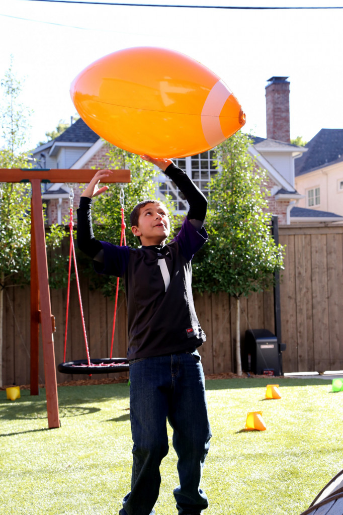 Kid Friendly Game Day Watching Party Decor