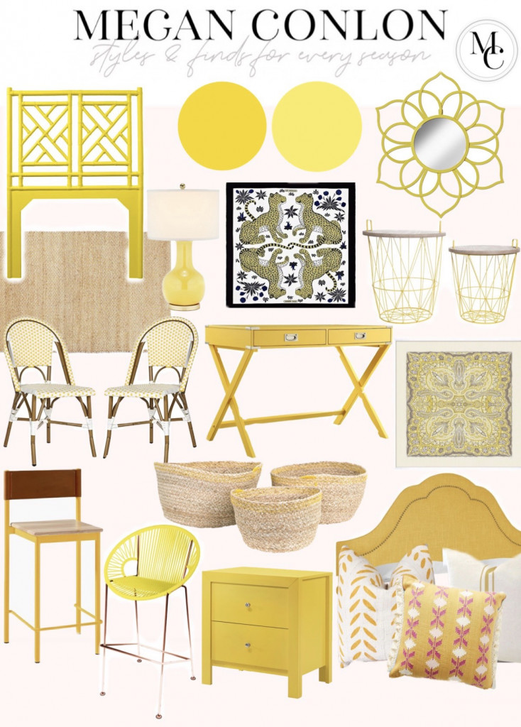 Yellow Home Decor Finds