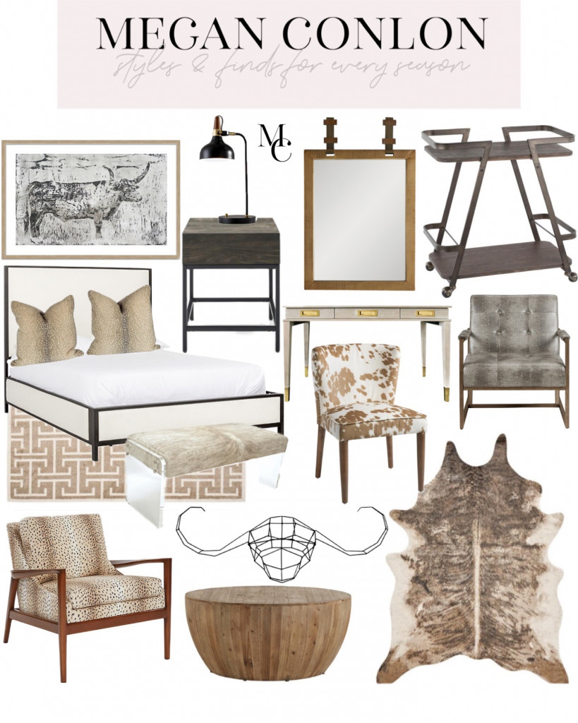 Animal Print Interior Design Mood Boards