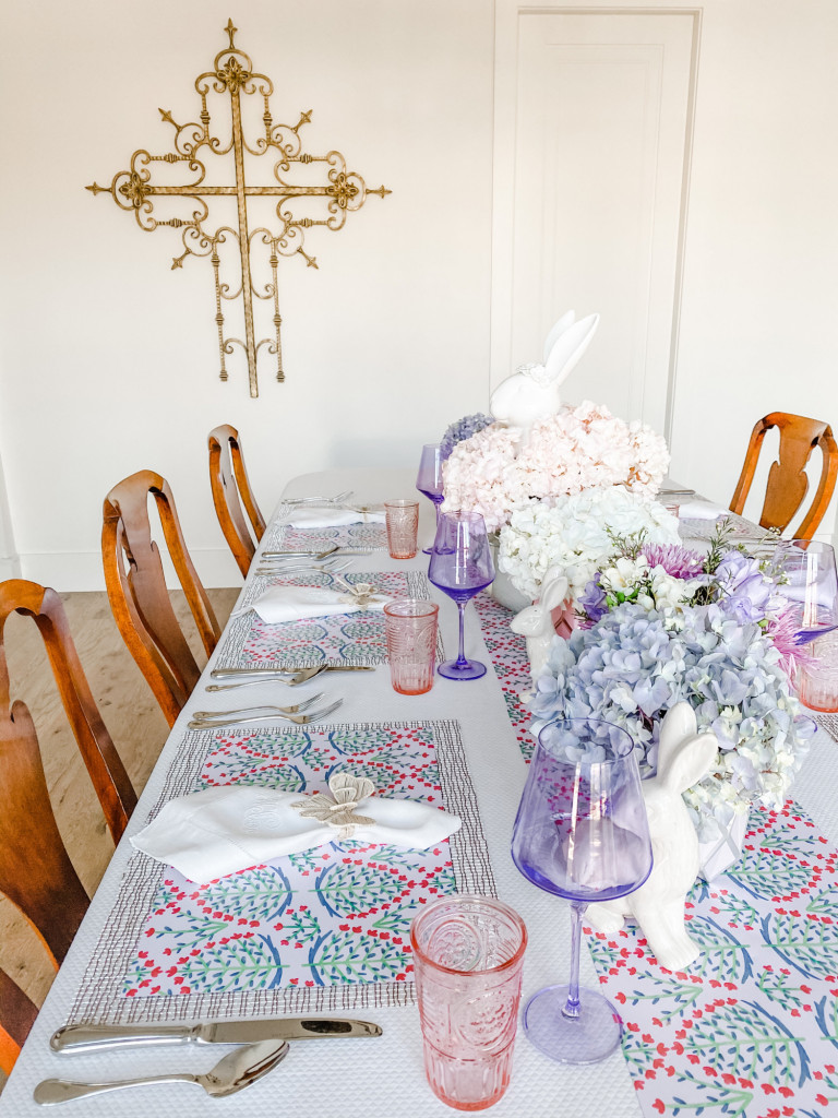 Easter Tablescape