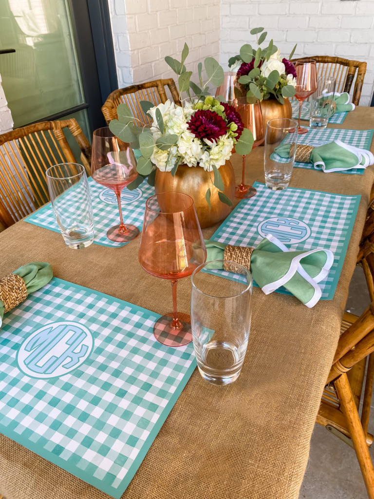 Fall Table Settings